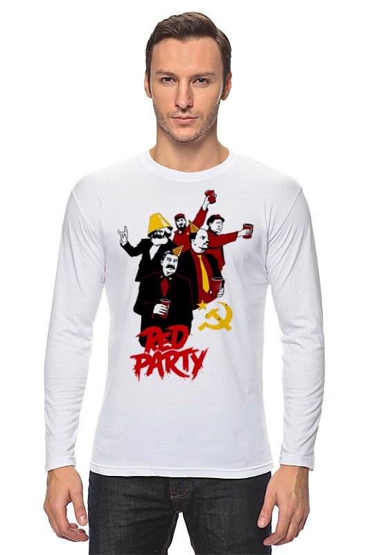 Printio Лонгслив Red party