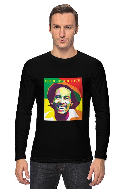 Printio Лонгслив Bob marley