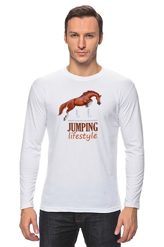 Printio Лонгслив Jumping lifestyle