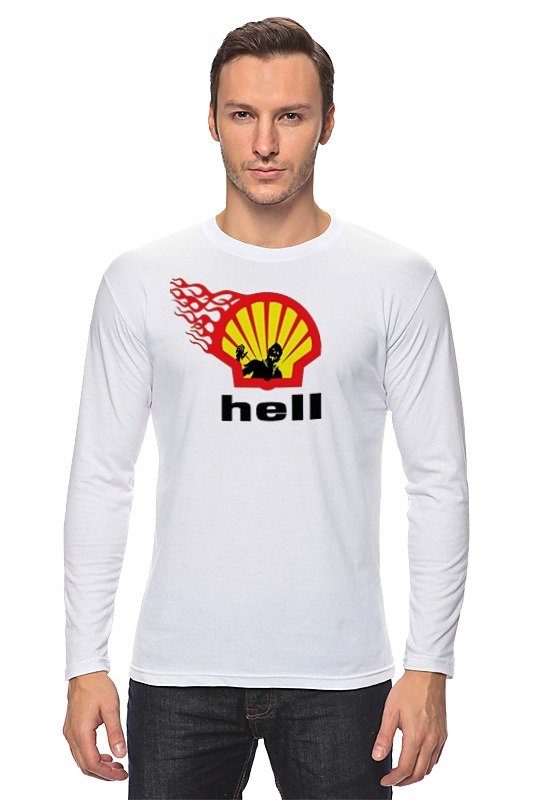 Printio Лонгслив Shell/hell