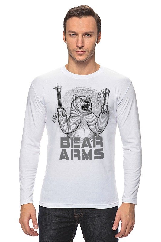 Printio Лонгслив Bear arms