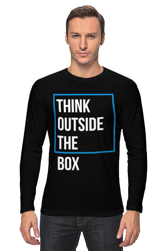 Printio Лонгслив Think outside the box