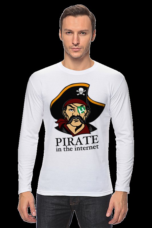 Printio Лонгслив Интернет пират