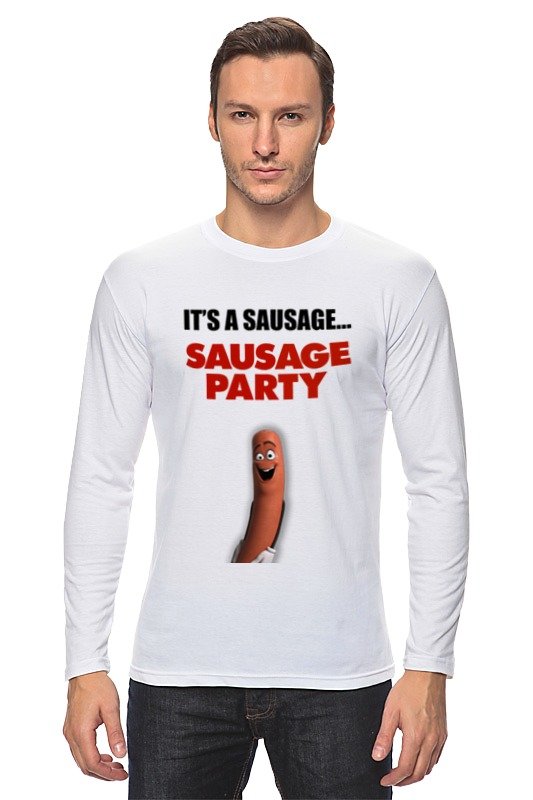 Printio Лонгслив Sausage party - полный расколбас!