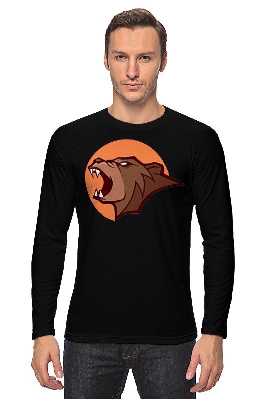 Printio Лонгслив Bear / медведь