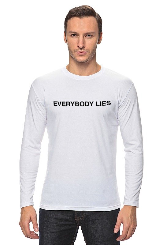 Printio Лонгслив Everybody lies